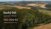 Prodej originálního pozemku - 1976 m2, Suchý Důl u Klášterce nad Ohří, cena 180000 CZK / objekt, nabízí FINREA home, s.r.o.