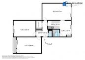 Prodej bytu 3+1+L, 82,60 m², Teplice, ulice Kosmonautů 1542, cena 3190000 CZK / objekt, nabízí Macháček reality