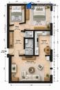 Prodej bytu 2+1, 54 m2, Duchcov, ul. V Domkách 1228/34., cena 2590000 CZK / objekt, nabízí 