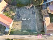 Prodej stavebního pozemku 509 m2 se stavebním povolením, Nové Hvězdlice, cena 1850000 CZK / objekt, nabízí 