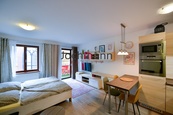 Pronájem bytu 1+kk 35 m2, Hluboká nad Vltavou, cena 12500 CZK / objekt / měsíc, nabízí