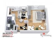 Pronájem, byty/2+kk, 40 m2, Pod Strání 138/13, 36263 Dalovice, Karlovy Vary [ID 72220], cena 15000 CZK / objekt / měsíc, nabízí 