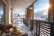 Apartmán 3+kk s terasou, 2 garážemi a výhledem Harrachov, cena 9800000 CZK / objekt, nabízí Realityspolu