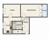 Prodej byt 2+1, 54m², ulice Provaznická, Ostrava Hrabůvka