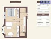 Prodej bytu 2+kk, plocha 41,4 m2, 2. NP, Praha 6, cena 6072000 CZK / objekt, nabízí ARCHA realitní kancelář