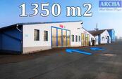 Nájem haly 1350 m2, vjezdná, vytápěná, u Hostomic (okr. Beroun), cena 79 CZK / m2 / měsíc, nabízí
