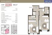 Prodej spojených DVOU jednotek (2x) 1+kk, plocha 68,1 m2, sauna, Praha 2, cena 13829000 CZK / objekt, nabízí 