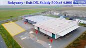 Nájem logistického skladu, 500 až 4.000 m2, nedaleko Exitu D5 - ROKYCANY, cena 95 CZK / m2 / měsíc, nabízí 