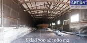 PRODEJ skladového areálu, sklady 1084 m2, pozemek 4643 m2, ZDICE (Exit D5), cena 22900000 CZK / objekt, nabízí 