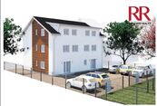 Prodej projektu novostavby bytového domu v Líšťanech včetně pozemku se základovou deskou, cena 8600000 CZK / objekt, nabízí 