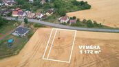 Stavební pozemek pro rodinný dům, obec Štěpánovice u Tišnova, Brno-venkov, cena 4680 CZK / m2, nabízí Komplexní Reality Development, s.r.o.
