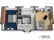 Pronájem bytu 2+1, 52,3 m, Liberec V-Kristiánov, Kosmonautů 360/5, cena 12900 CZK / objekt / měsíc, nabízí 