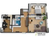 Prodej bytu 2+1, 56 m², Liberec XV-Starý Harcov, Nezvalova 651/1, cena 5090000 CZK / objekt, nabízí 