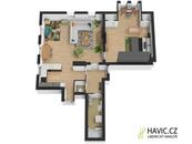 Pronájem bytu 2+kk, 82,2 m2, Liberec I-Staré Město, Moskevská 33/29, cena 15900 CZK / objekt / měsíc, nabízí 