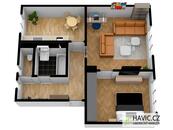Pronájem bytu 2+1, 63,95 m2, Liberec VII-Horní Růžodol, cena 14500 CZK / objekt / měsíc, nabízí Valorea s.r.o.