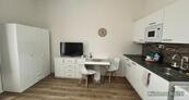 Pronájem útulného a kompletně zařízeného bytu 1+kk, 30 m² Praha 1, Nové Město, Petrská, cena 23000 CZK / objekt / měsíc, nabízí Můj domov REALITY s.r.o.