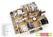 Praha / Ruzyně, byt 4+1 s 3 x lodžií a 1 x sklepem, cena 11370000 CZK / objekt, nabízí 