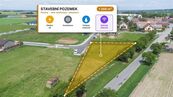 Stolany - stavební pozemek o výměře 1.366 m2, cena 3750000 CZK / objekt, nabízí 