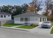 Prodej domu k výstavbě, bungalov 4+kk, obec Hosín, nízkoen. tř. B, fotovoltaika, 1.516 m2, platba v etapách., cena 10990000 CZK / objekt, nabízí RK CHALUPA s.r.o.