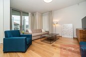 Pronájem zařízeného bytu s terasou: Praha 5 - Smíchov, Holečkova, cena 1900 EUR / objekt / měsíc, nabízí 