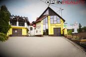 Pronájem zavedené restaurace a ubytování v srdci Moravského krasu Křtiny, cena 50000 CZK / objekt / měsíc, nabízí OPENREALITY, realitní kancelář, s.r.o.