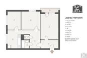 Pronájem pěkný byt 3+1 (61 m2), lodžie, OV, Jablonec n.N., ul. Liberecká
