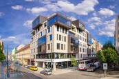 Meteor Centre Office Park - pronájem kancelářských prostor (136,80 m2), Praha 8 - Karlín, Sokolovská, cena 17 EUR / m2 / měsíc, nabízí 