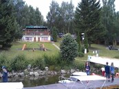 Pronájem letní restaurace 332m2 na břehu Slapského jezera, cena 80000 CZK / objekt / měsíc, nabízí 