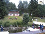 Pronájem letní restaurace 332m2 na břehu Slapského jezera, cena 80000 CZK / objekt / měsíc, nabízí 