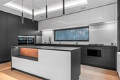 Nadstandardní dvoupodlažní byt 6+kk/B, 225 m2, uzavřený areál - Dolní Břežany, cena 59000 CZK / objekt / měsíc, nabízí 
