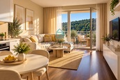 světlého bytu 2+kk s prostorným balkonem, cena 6576520 CZK / objekt, nabízí 
