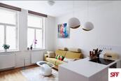 Moderně zařízený byt 2+kk, 55,7 m² k pronájmu Kubelíkova, Praha 3, cena 25500 CZK / objekt / měsíc, nabízí SFF Czech s.r.o.