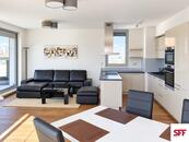 Moderní zařízený byt 3+kk s terasou a garážovým stáním Harfa Design Residence, Praha 9, cena 43900 CZK / objekt / měsíc, nabízí SFF Czech s.r.o.