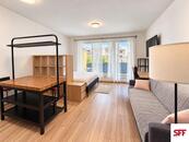 Pronájem bytu 1+kk v velkou terasou residence Bohdalecké kvarteto na Praze 4, Michle, cena 20500 CZK / objekt / měsíc, nabízí SFF Czech s.r.o.