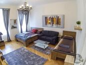 Pronájem, pěkný zařízený byt 1+1, 38m2, Na Slupi, Praha 2 Vyšehrad, společná zahrádka, internet, cena 19000 CZK / objekt / měsíc, nabízí 