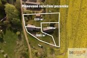 Prodej pozemku s výměrou přes 1000 m2, Spyšova-Sobotka,, cena 4500 CZK / m2, nabízí BEplan finanční plánování s.r.o.
