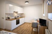 Pronájem zařízeného bytu 1+kk, 29 m2, Jeronýmova, Husinec, cena 9000 CZK / objekt / měsíc, nabízí 