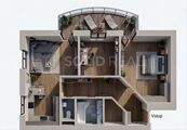 Prodej světlého bytu 3+kk (69 m) s prostorným balkonem, ul. Dlouhá, Tišnov, cena 7280000 CZK / objekt, nabízí 