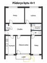 Prodej prostorného bytu 4+1 se zasklenou lodžií, 80,5 m² Arbesova, Teplice, cena 3600000 CZK / objekt, nabízí 