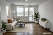 Pronájem bytu 3+1 s lodžií, 78 m², Praha 15 Milánská, cena 27555 CZK / objekt / měsíc, nabízí 