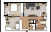 EXKLUZIVNĚ: Prostorný byt 3+1, 72 m2 s lodžií, krásným výhledem do zeleně a nízkými náklady , cena 5665000 CZK / objekt, nabízí Monika Kůrková