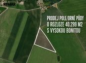 Na prodej pole/orná půda o rozloze 40.299 m2 s vysokou bonitou v obci Kněžice u Městce Králové, cena 2377640 CZK / objekt, nabízí 