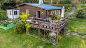 Prodej celoročně obyvatelné chaty s pozemkem 1 439 m Karlovy Vary, Doubí, cena 4120000 CZK / objekt, nabízí 