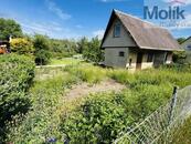 Zahrada se zděným domkem, Zlatníky u Mostu, celkový pozemek 417 m2, cena 1580000 CZK / objekt, nabízí Molík reality s.r.o.