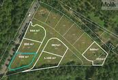 K prodeji stavební parcela 998 m2, v obci Mariánské Radčice