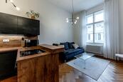 Krásný část. zař. 2+kk, Dlážděná, Praha 1, cena 38000 CZK / objekt / měsíc, nabízí 