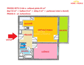 Prodej, Byt 2+kk, Praha 11, cena cena v RK, nabízí HOME 4 PEOPLE, a.s.