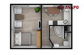 Pronájem velmi pěkného bytu 1+1 ul. Liptovská, Opava, cena 8400 CZK / objekt / měsíc, nabízí