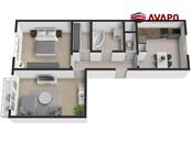 Pronájem pěkného bytu 2+1 s balkonem ul. Hrnčířská, Opava, cena 11400 CZK / objekt / měsíc, nabízí AVAPO-realitní kancelář s.r.o.