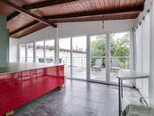 Pronájem luxusního bytu 2+kk s terasou (83,8 m2), Vojkovice, okres Mělník, cena 19000 CZK / objekt / měsíc, nabízí 